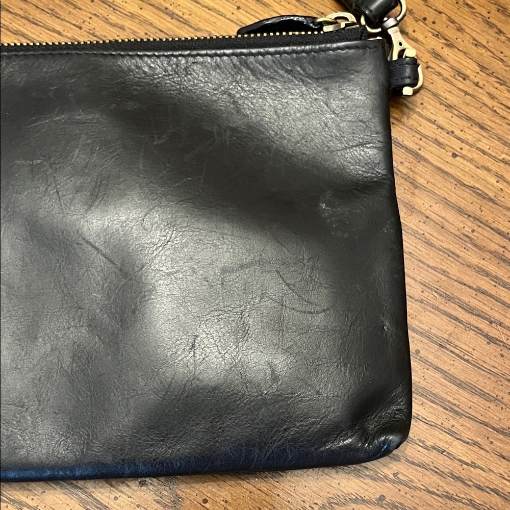Lodis Black and Brown Wristlet - Picture 8 of 15